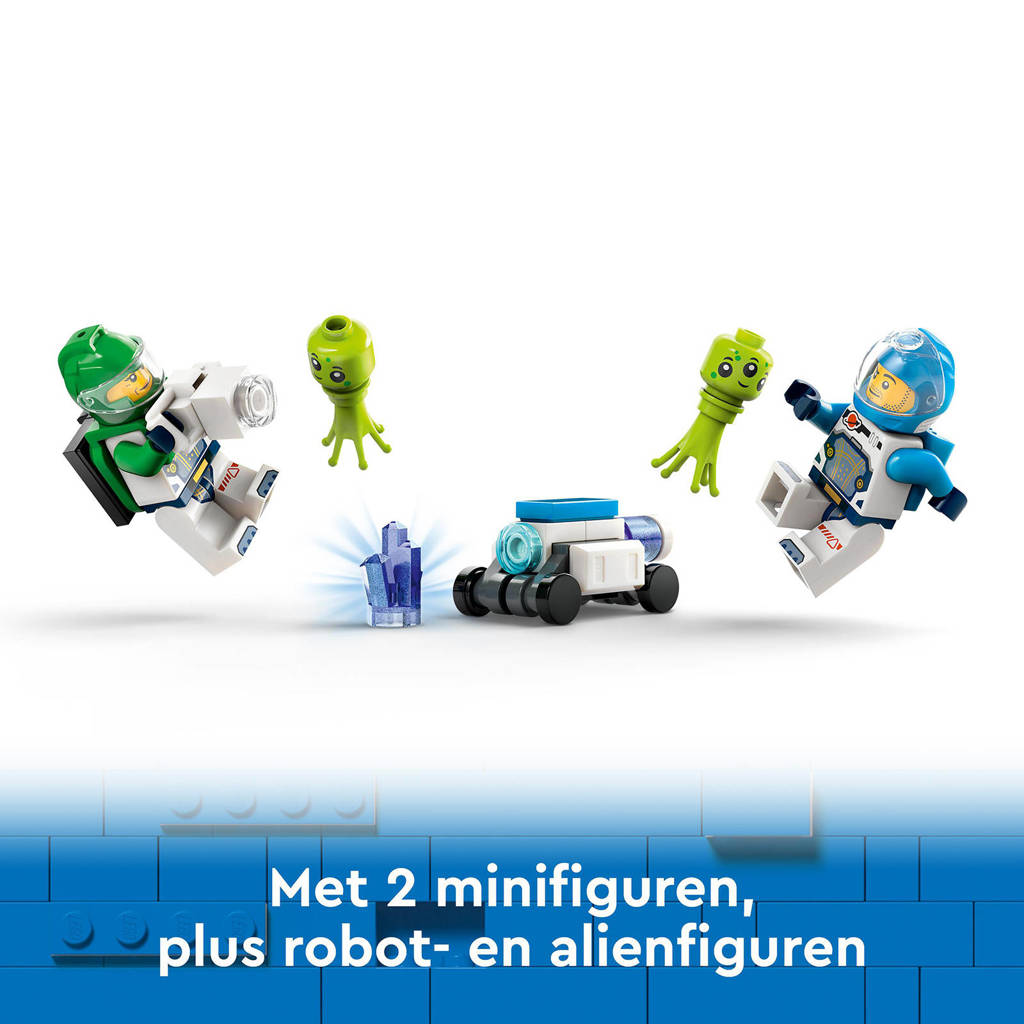 Leuk voor jong en oudRuimteverkenner en buitenaards leven Ruimte Speelgoed met Alien en Astronaut 60431