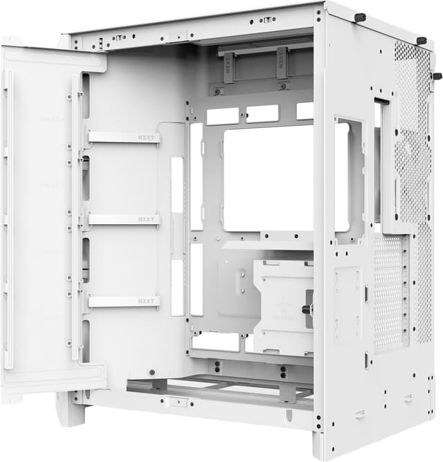 NZXT H9 Flow 2025 PC-kabinet (sort)