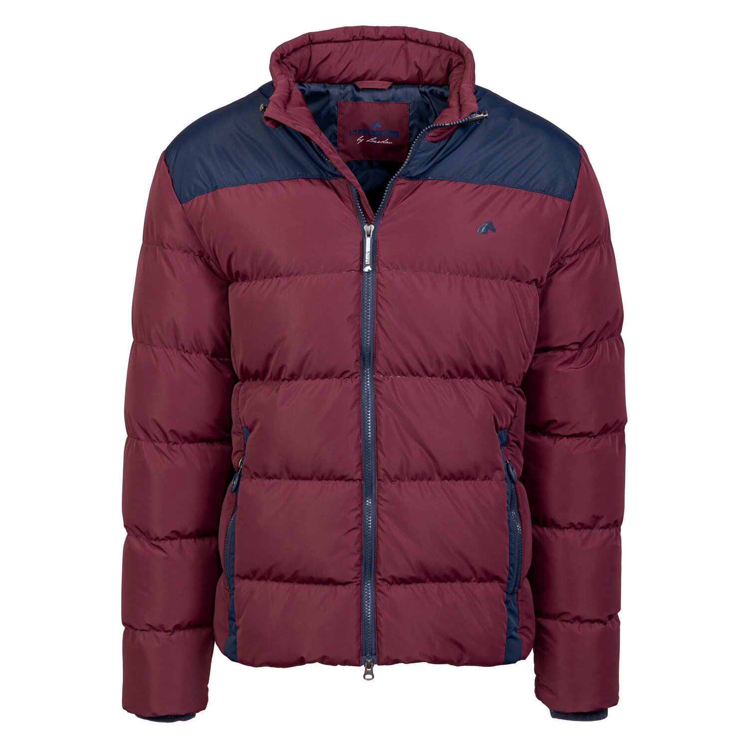 black forest Steppjacke mit Stehkragen  - cherry