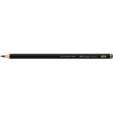 FABER-CASTELL Crayon graphite PITT GRAPHITE Matt, dureté 6B