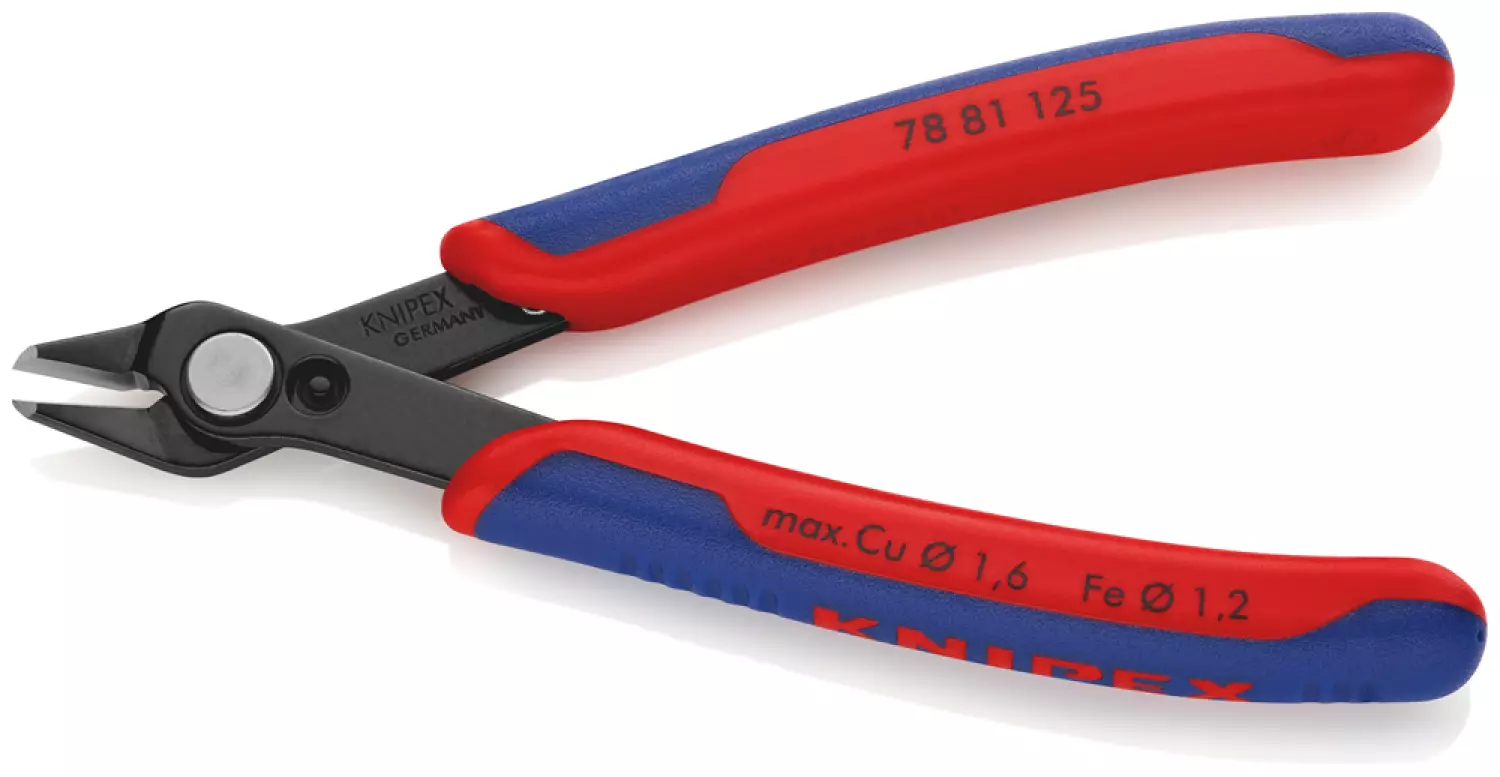 Knipex 7881125 Super-Knips Precisie Zijsnijtang - Elektronica - 125mm