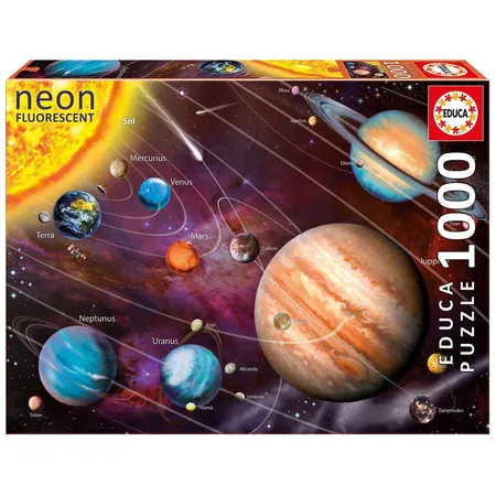 Educa Neon Solar System, 1000 Teile