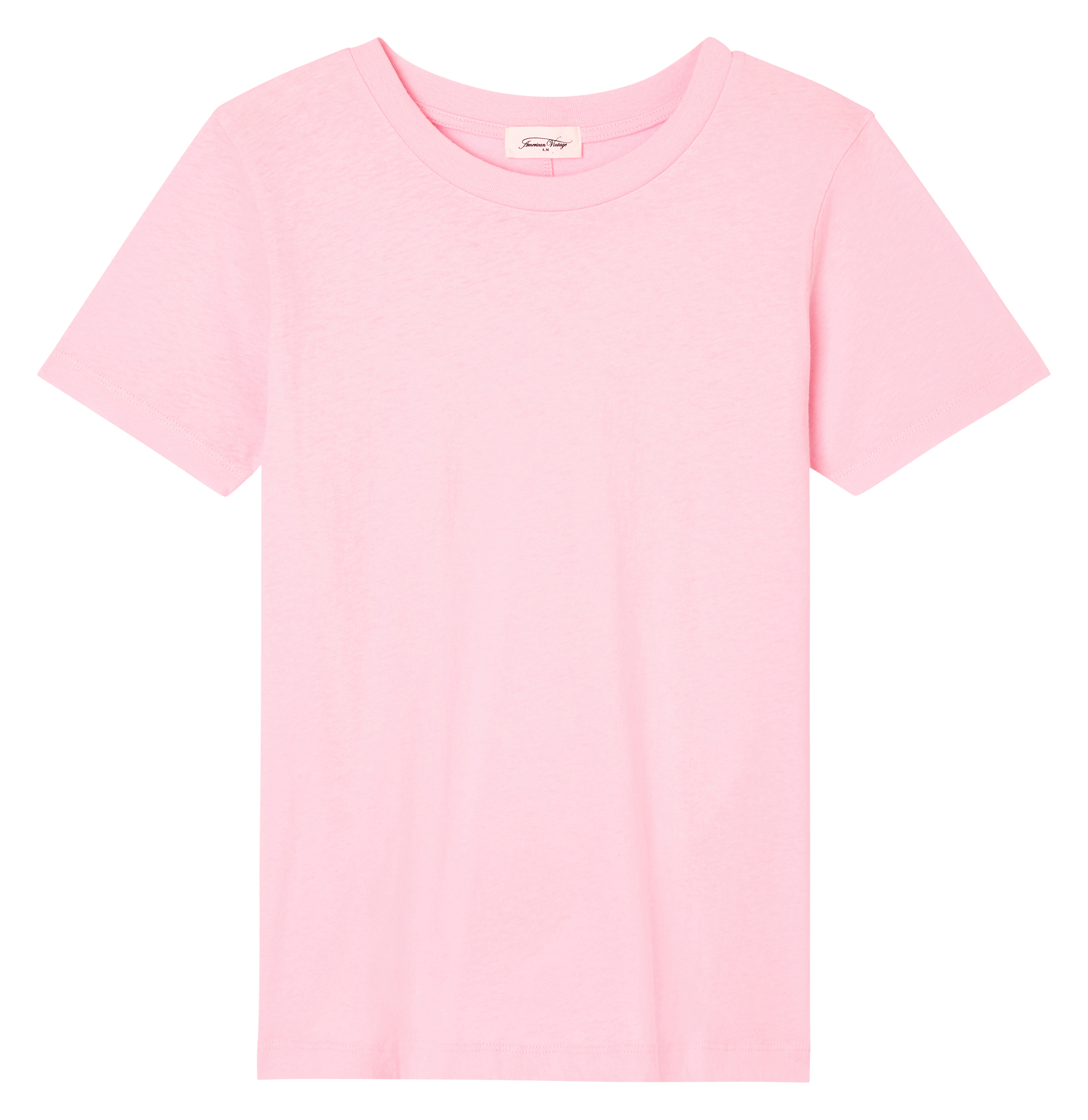 GAMIPY - Tee-shirt col rond en coton | Rose