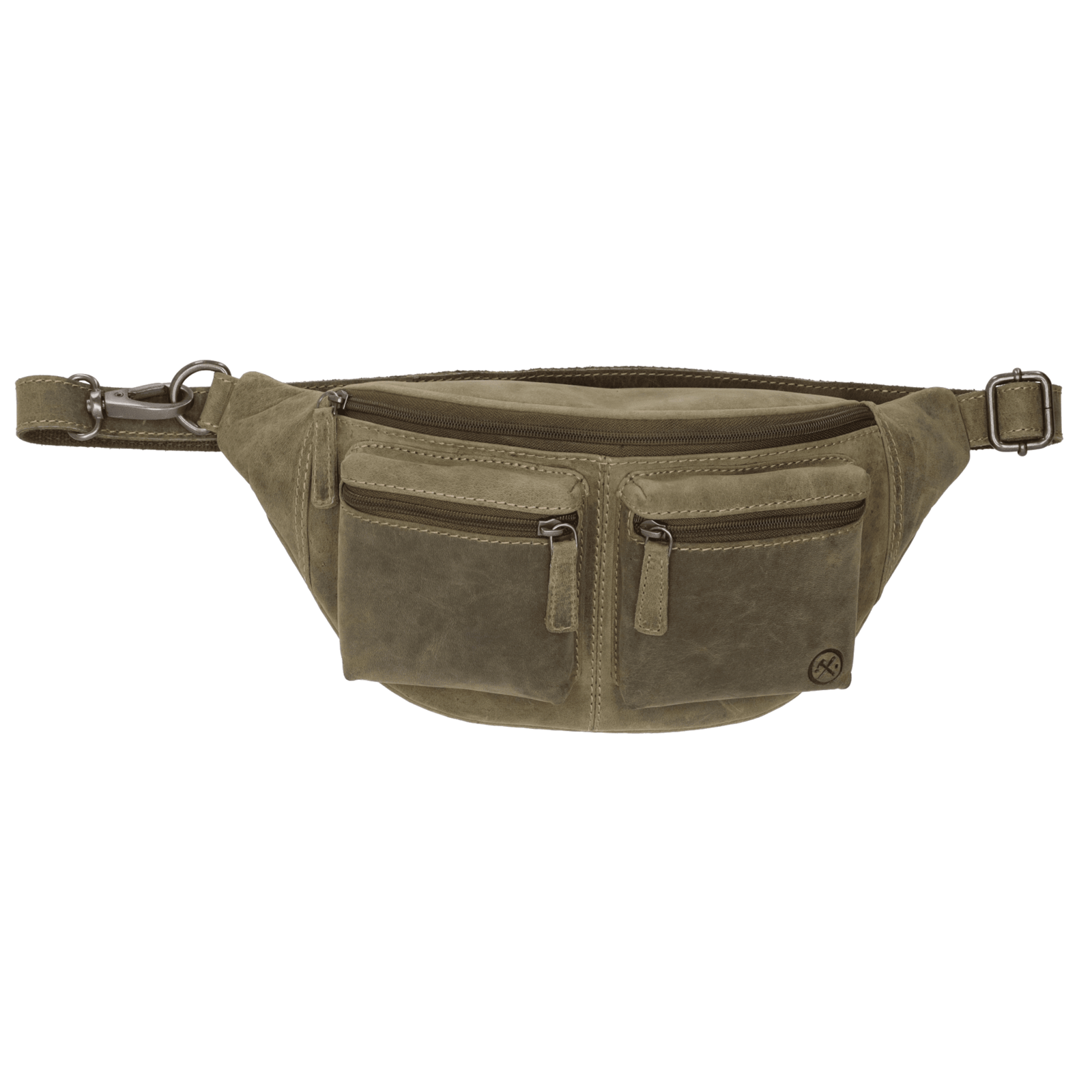Hide & Stitches Idaho Heuptas Olijfgroen