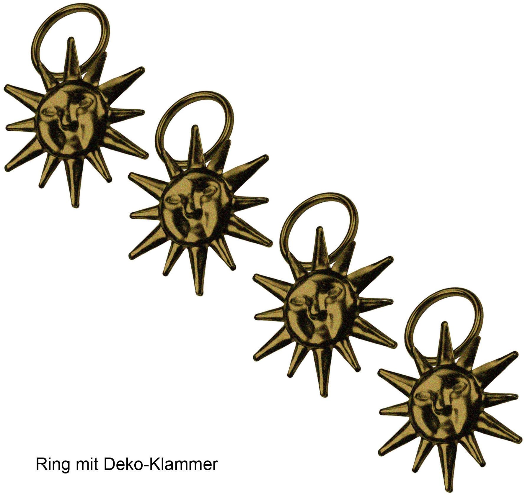 Liedeco Gardinenring »Sonne« für Gardinenstangen Ø 16 mm