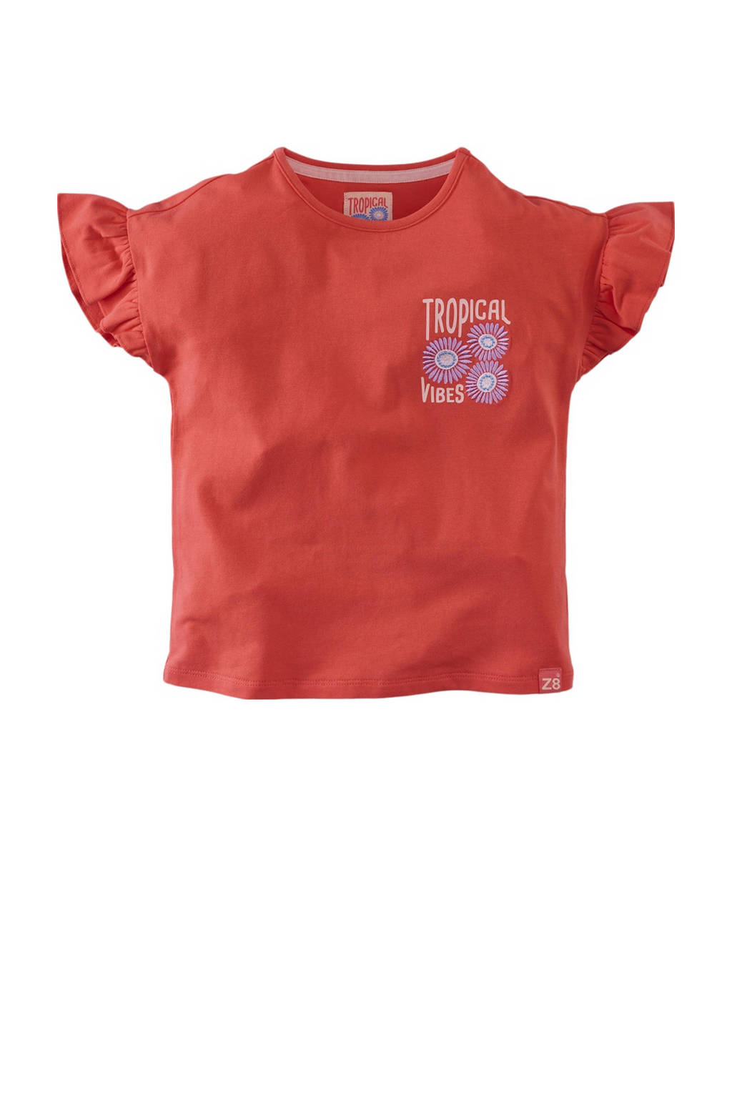 Z8 T-shirt Daya oranjerood