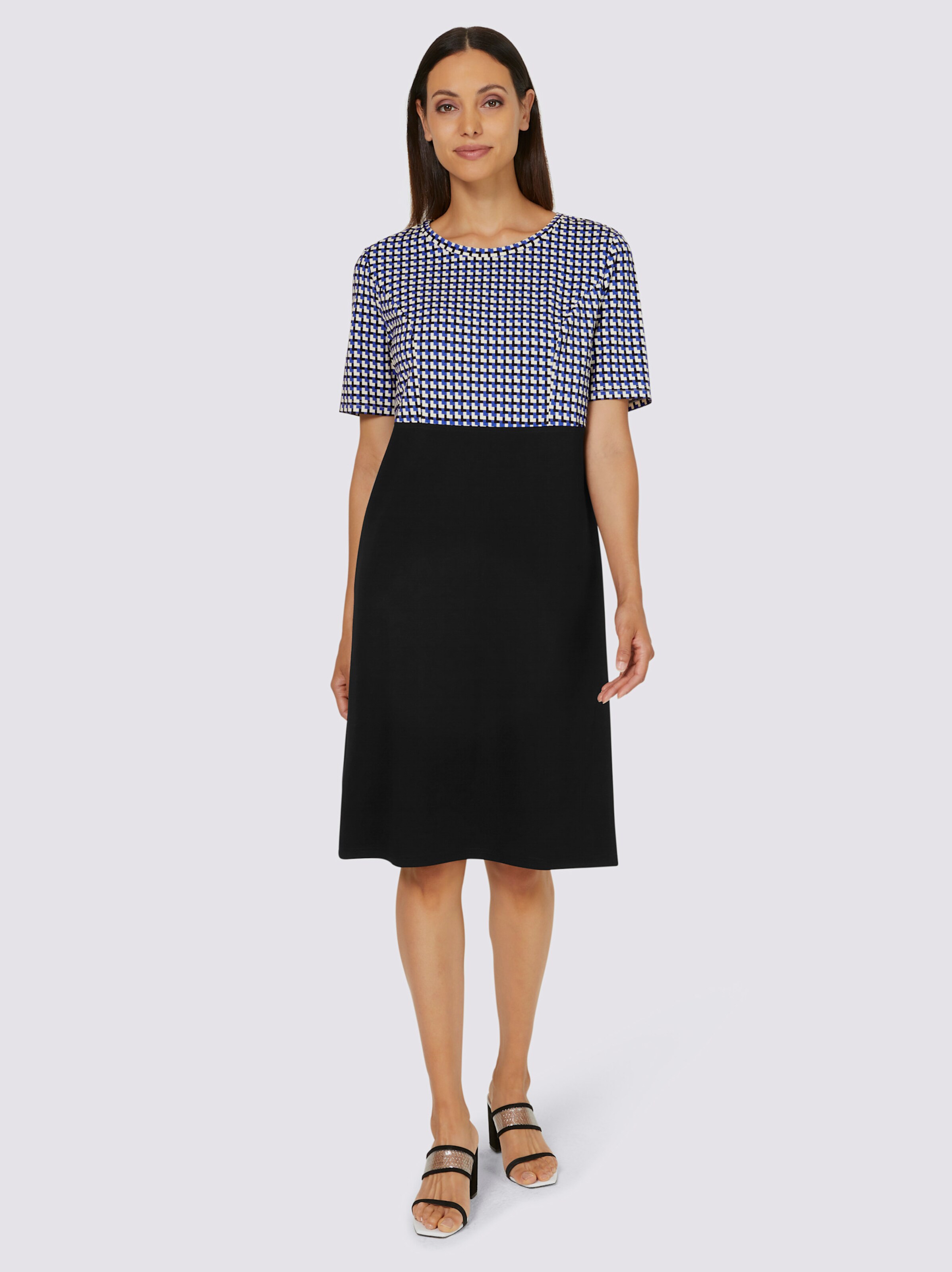 Druck-Kleid