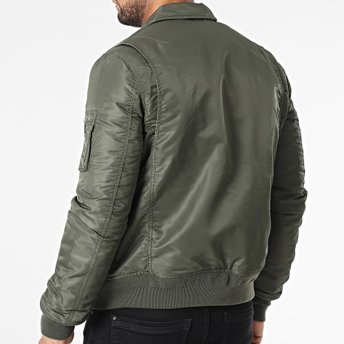 Veste Bomber 210100 Vert Kaki