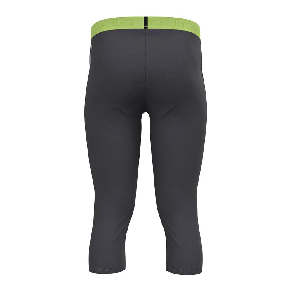 Odlo REVELSTOKE PW 150 - Sous-couche Homme dark grey melange/sharp green