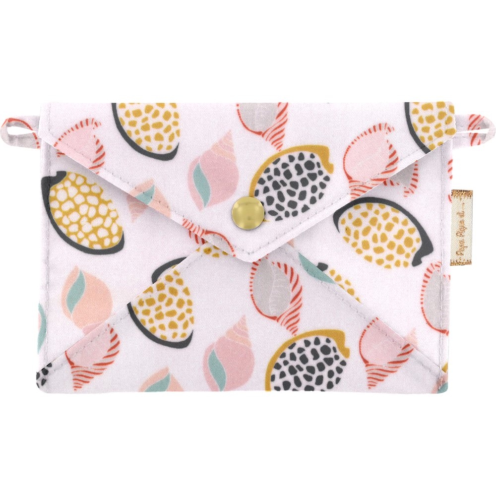 Petite Pochette Enveloppe Coquillages Et Crustacés