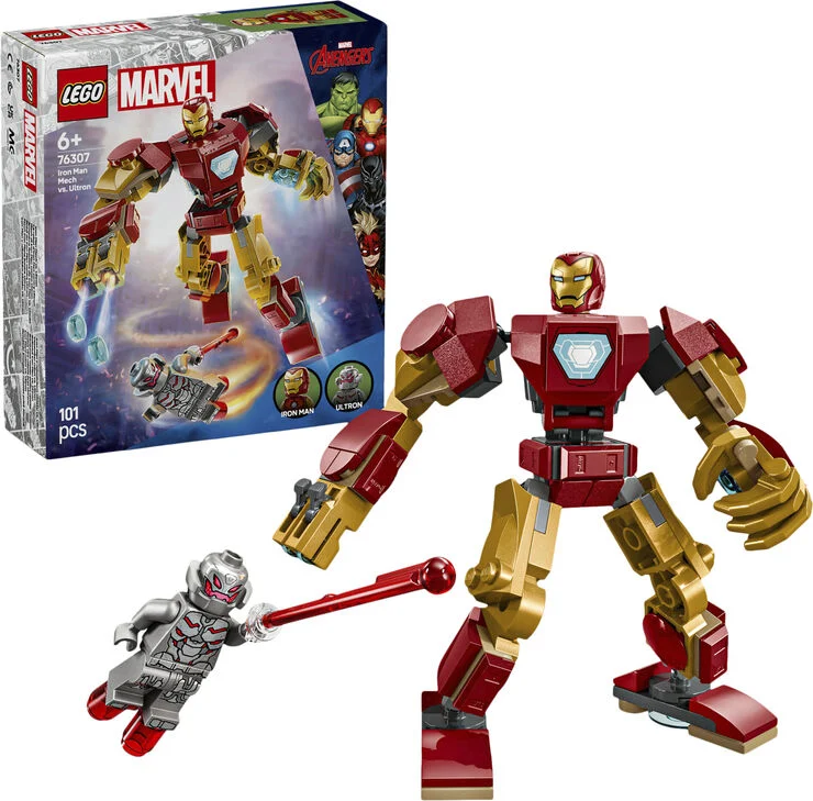 Lego Iron Man-mech mod Ultron