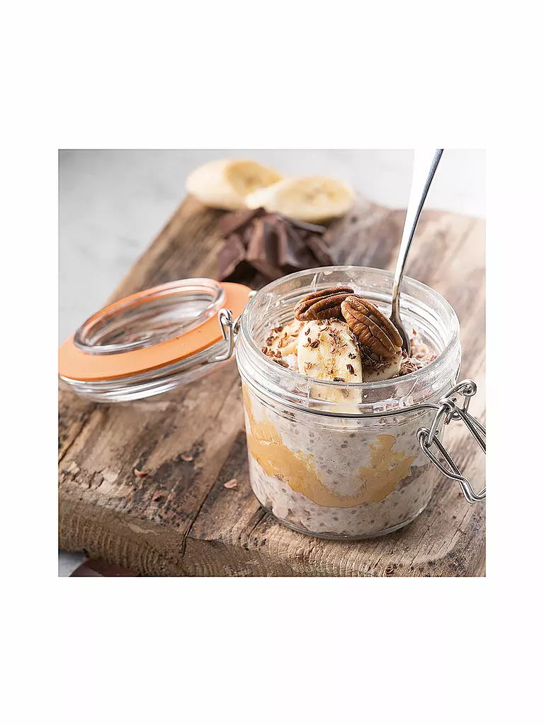 KILNER Drahtbügelglas 350ml transparent