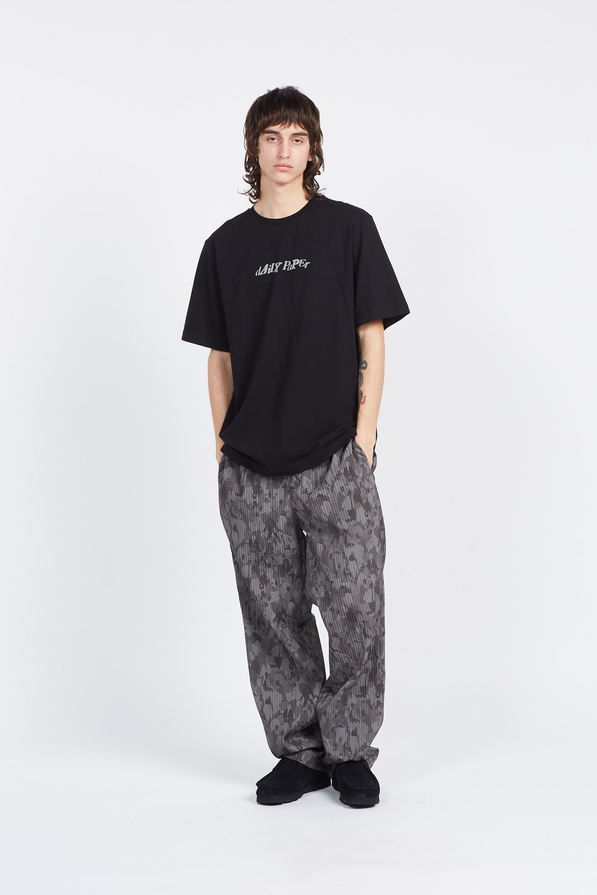 Daily Paper T-shirt unified type Noir