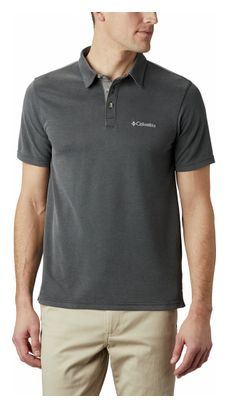 Polo Columbia Nelson Point Gris Homme