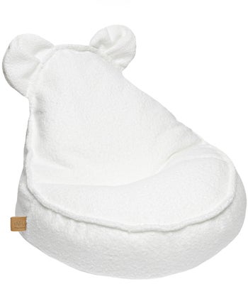Meowbaby Boucle Saccosekk Teddy, Hvit