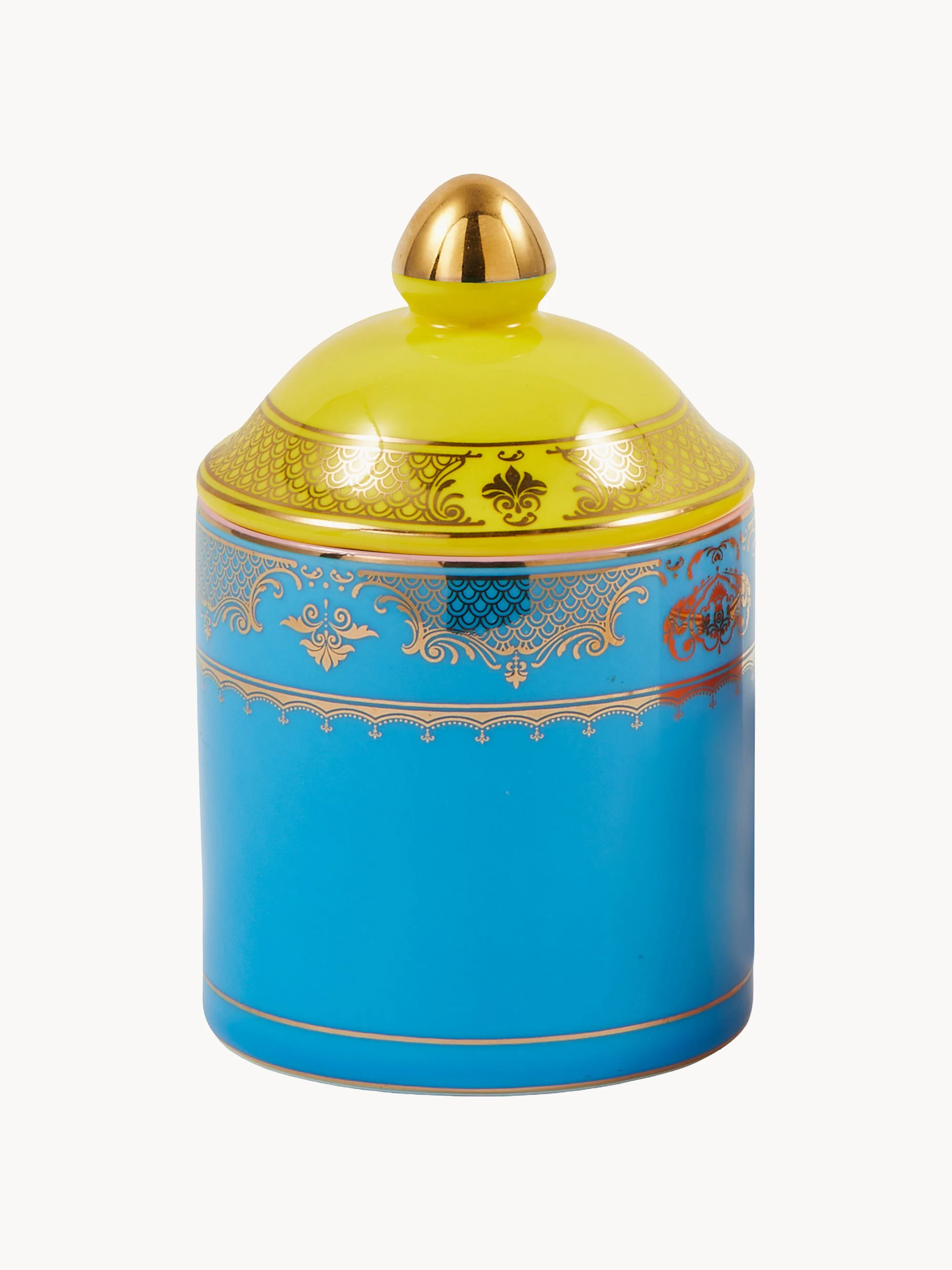 Porseleinen opbergpot Grandpa