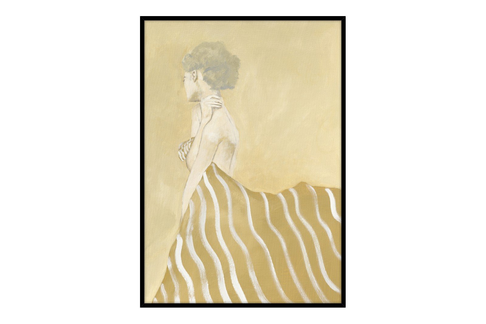 Where Ever You Are 50x70 cm Black Frame