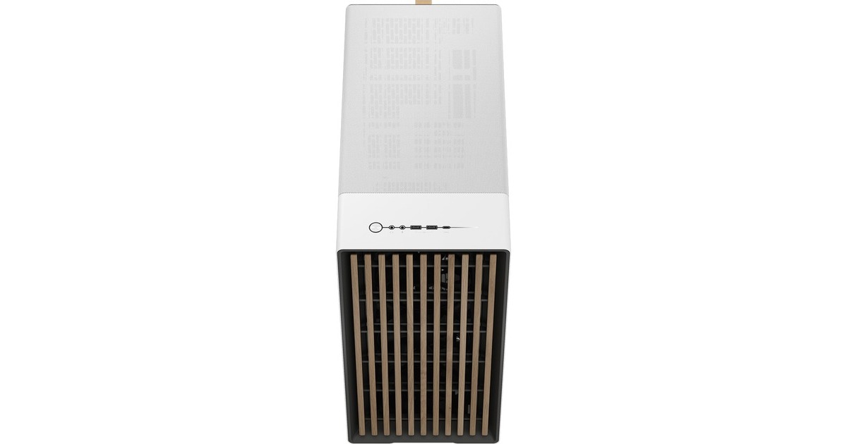 Fractal DesignNorth XL midi tower behuizing  (Wit | 2x USB-A | 1x USB-C | Tempered Glass)