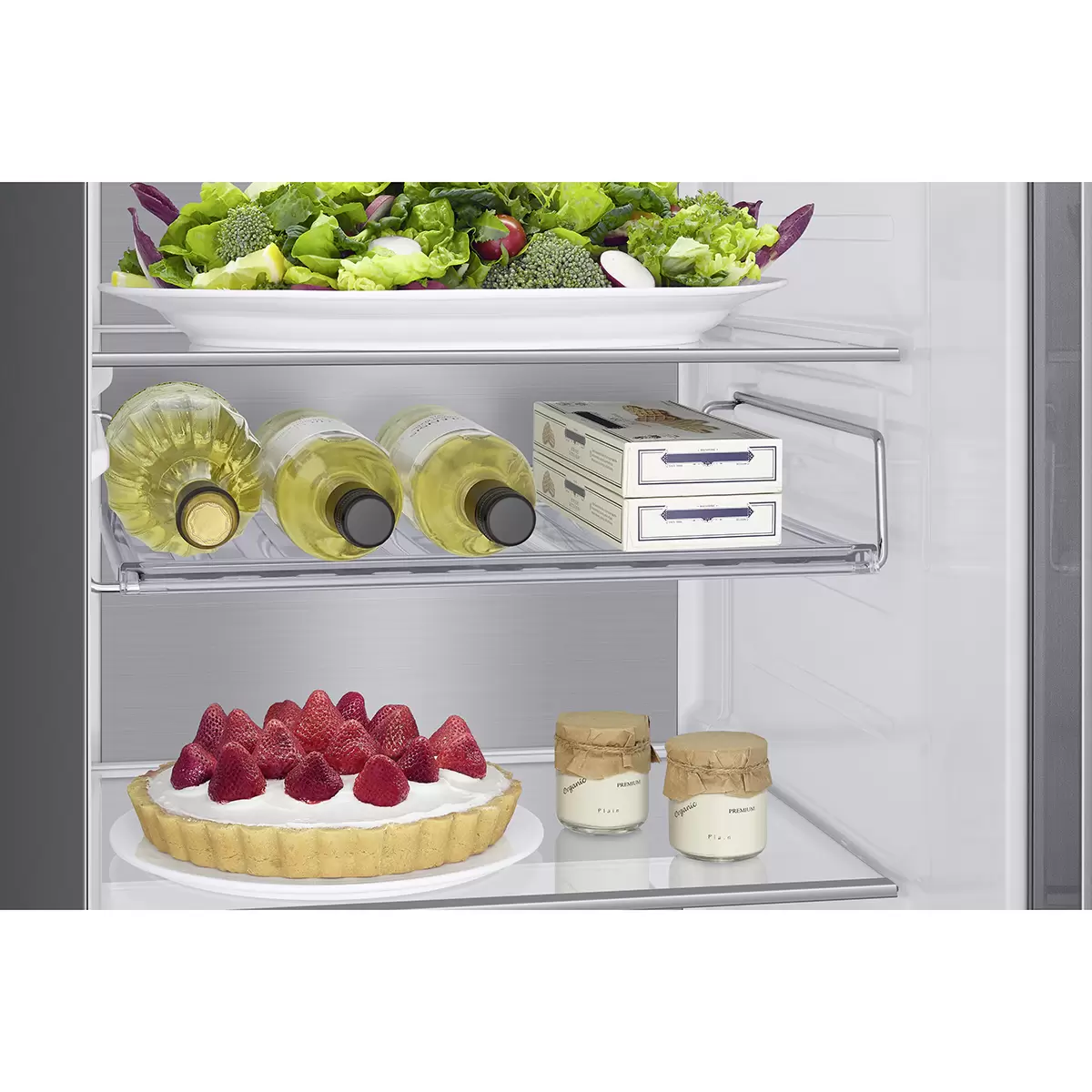 Samsung Food Center RS6HA8891SL/WS Silber