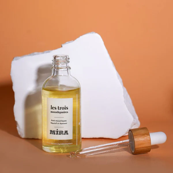 Mira Les Trois Moustiquaires - Anti-moustique Naturel 30ml