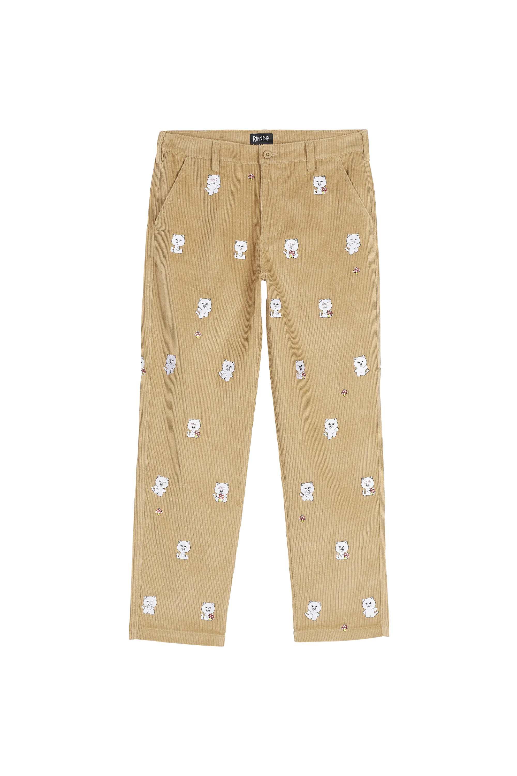 RIPNDIP Pantalon HELLO NERMY Marron