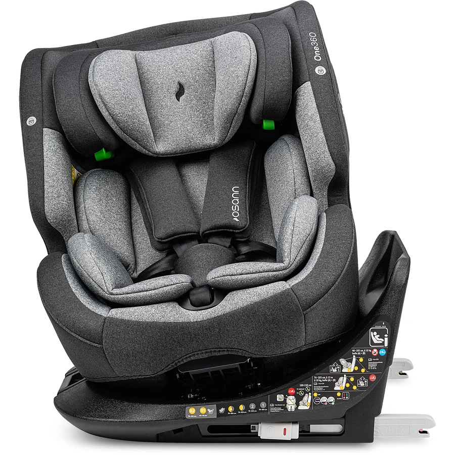osann Autokindersitz One360 iSize Universe Grey