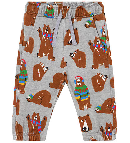Stella McCartney Kids Jogginghosen - Grau Meliert m. Bären