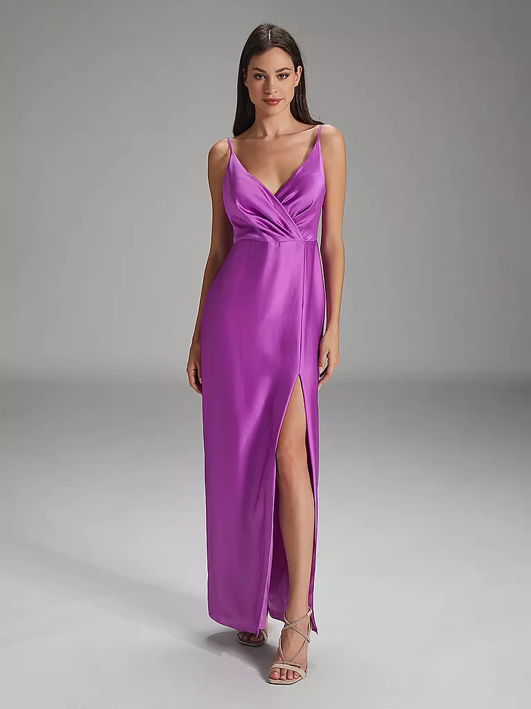 SWING Abendkleid beere