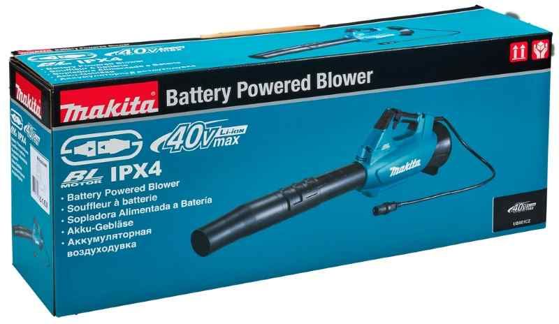 Makita UB001CZ 36 V Bladblazer connector type zonder accu's en lader, in doos