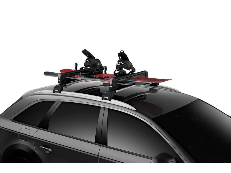 Thule Ski- und Snowboardträger Snowpack Extender Ausziehbarer Ski-/Snowboardträger