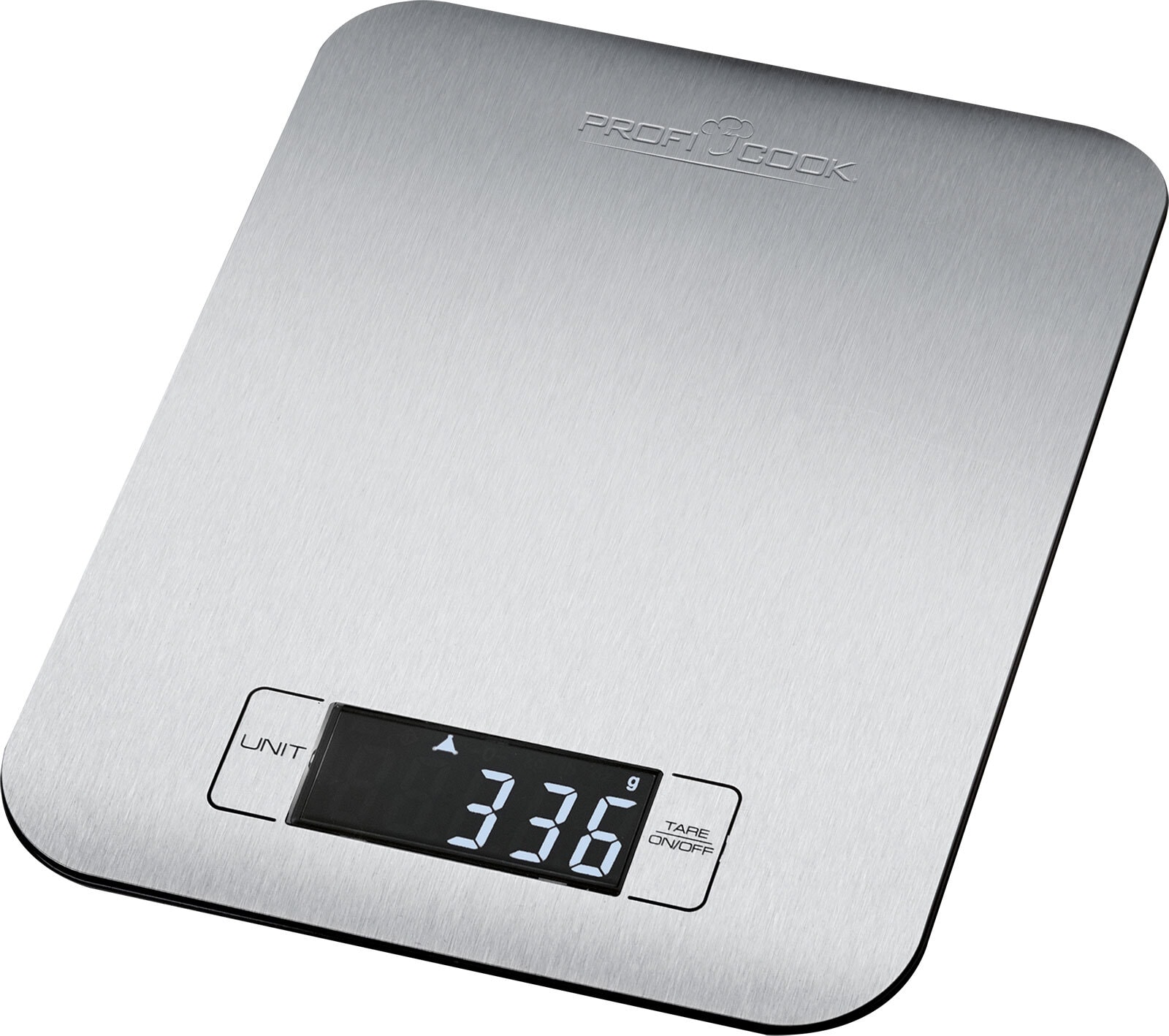 ProfiCook Digitale Küchenwaage PC-KW 1061, Edelstahl