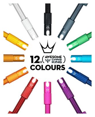 Valves Tubeless Peaty's x Chris King MK2 42mm Mango