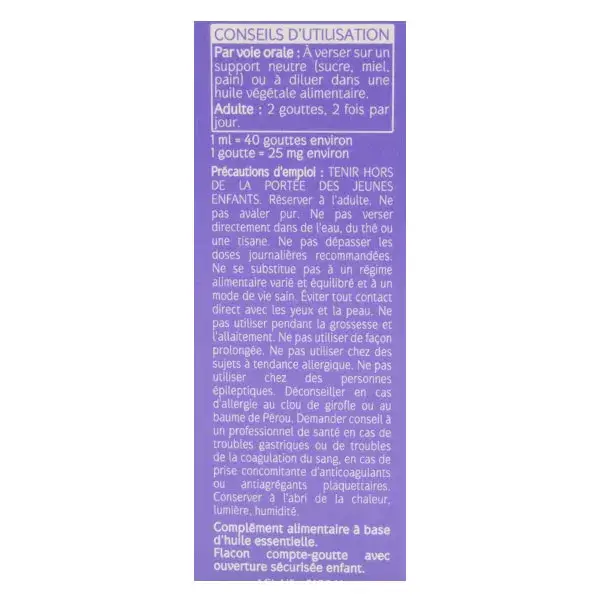 Óleo Essencial de Cravo Orgânico Naturaactive 5ml