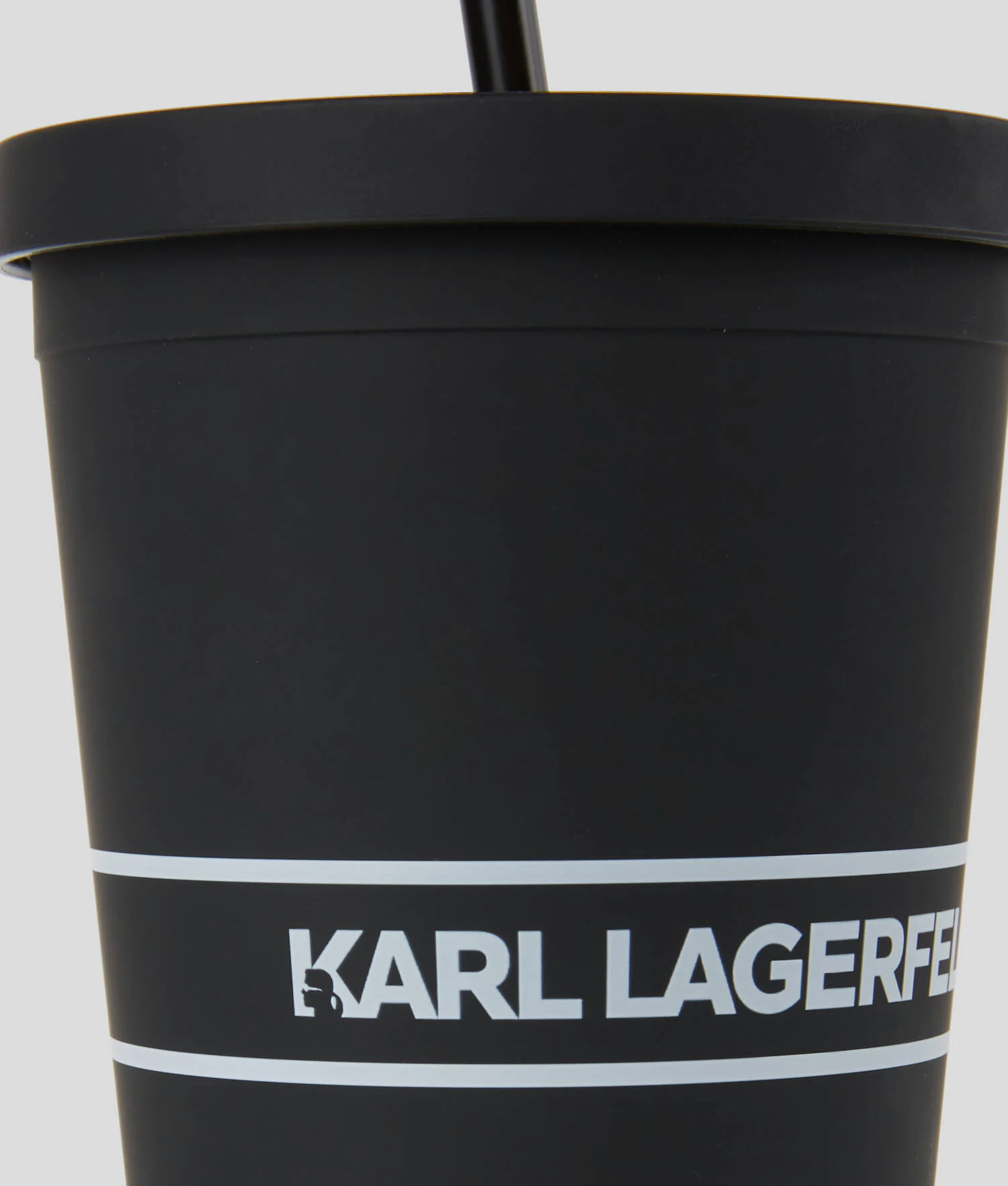 GOBELET À EMPORTER AVEC LOGO KARL - Noir
