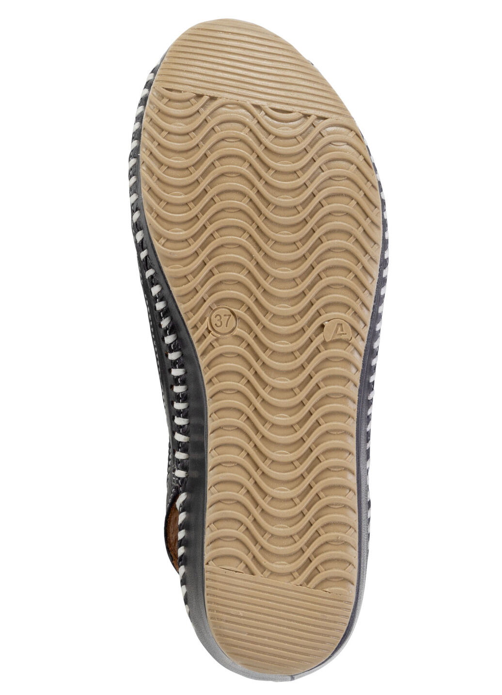 ELENA EDEN Sandalette aus weichem, perforiertem Nappaleder