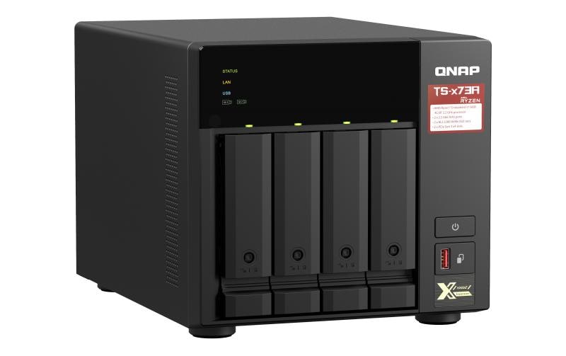 NAS TS-473A-8G 4-bay<br>NAS mit 4 Laufwerkschächten