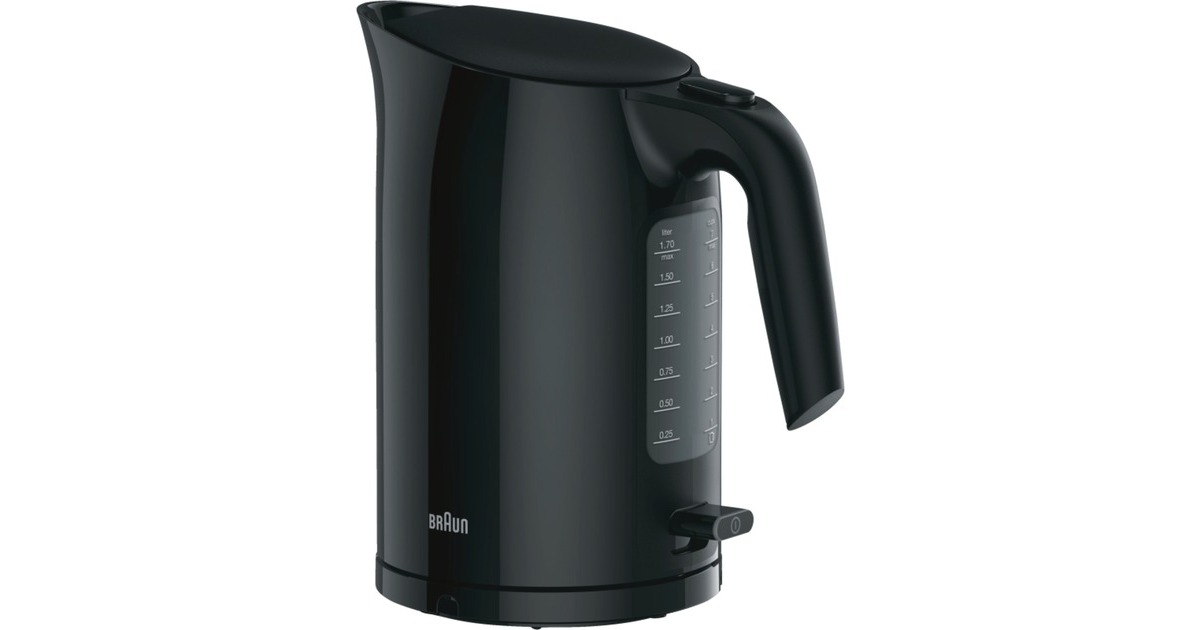 BraunPurEase Waterkoker WK 3100  (Zwart, 1,7 l)
