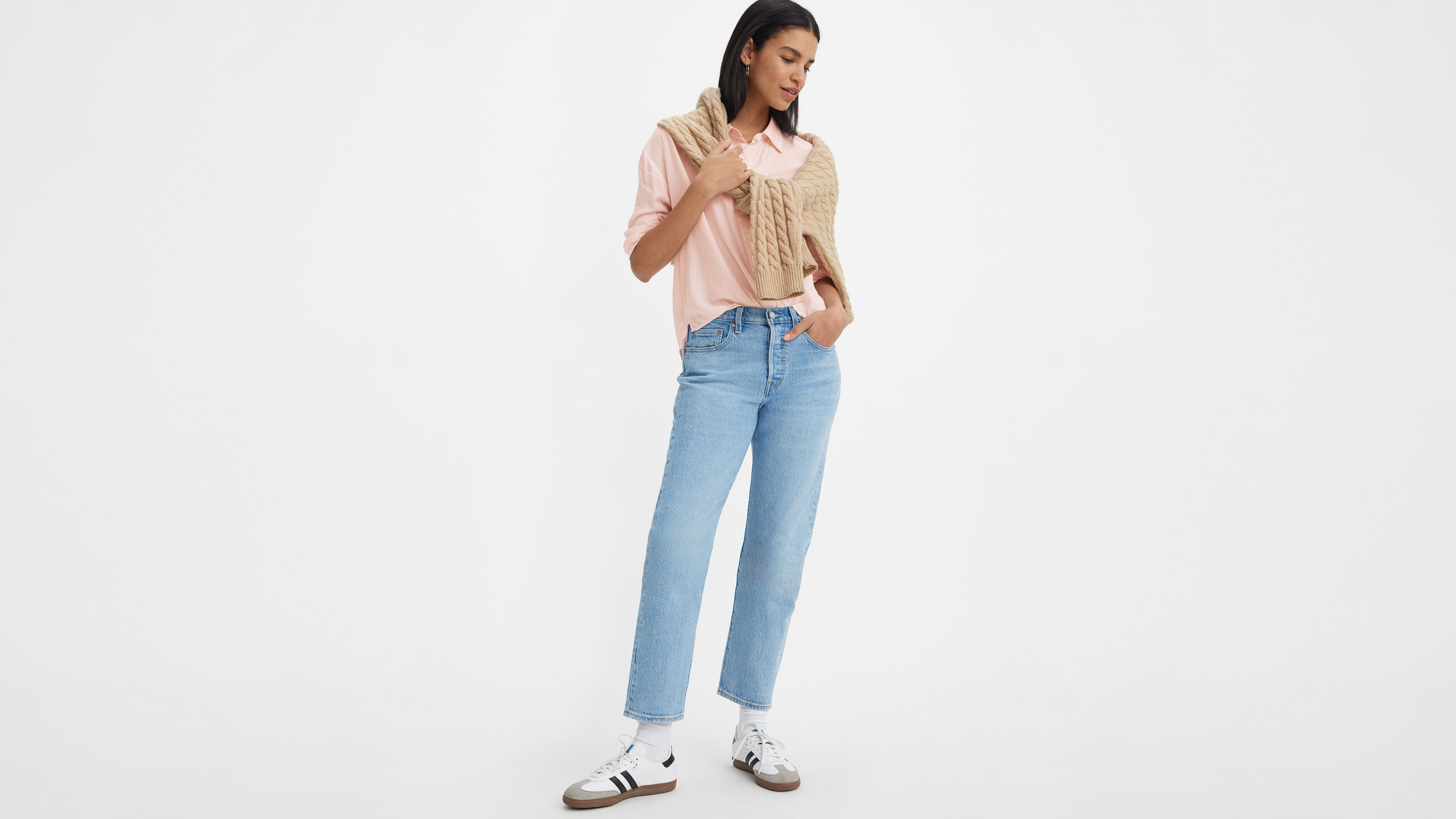 Levi's® jean court 501® - Samba Tango Light - Bleu