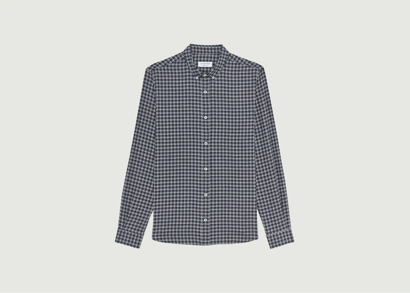 Chemise à Carreaux Flanelle Italienne L'Exception Paris