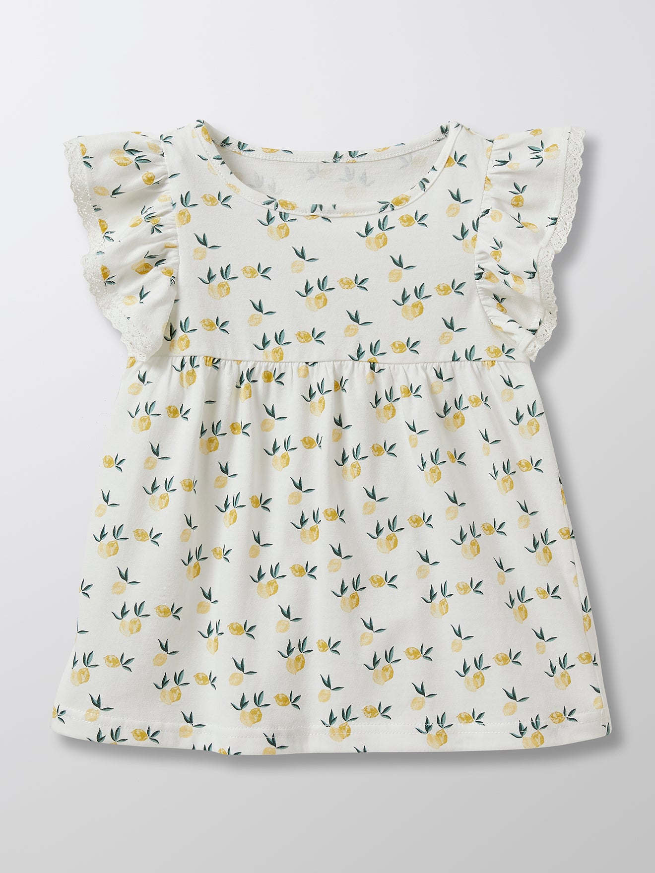 T-shirt Fille - Imprimé citron