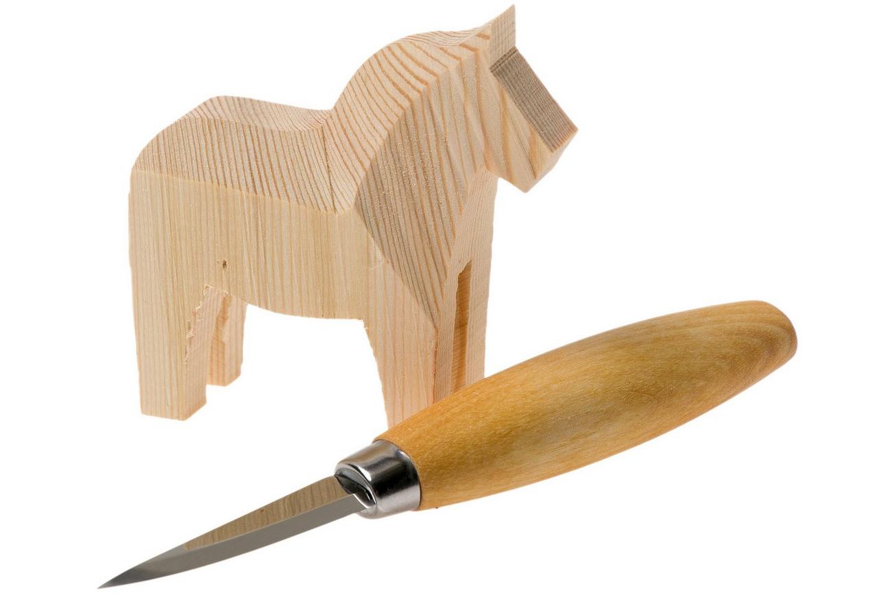 Morakniv Woodcarving Kit Dalahorse 120 Carbon 14041 houtsnijset koolstofstaal