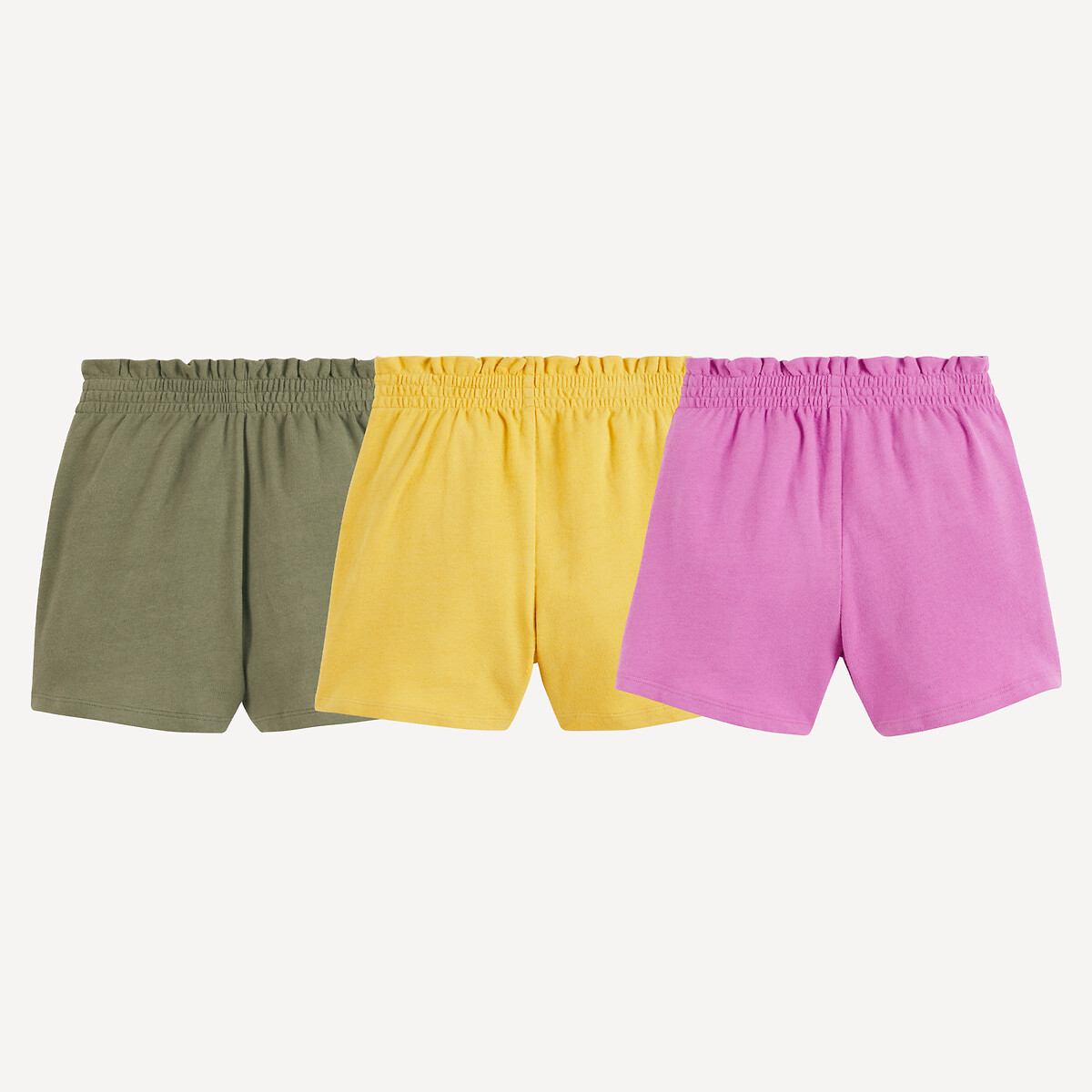 COLEÇÃO LA REDOUTE<br>Conjunto de 3 shorts