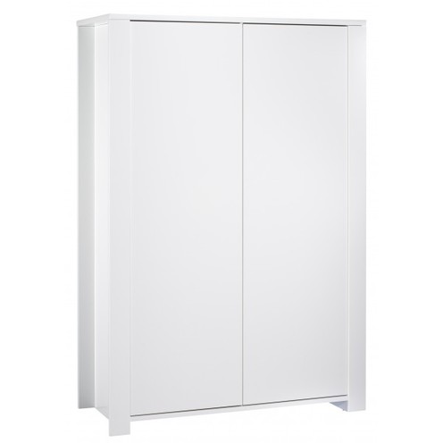 Chambre Lit 140x70 commode armoire LOFT Blanc - SAUTHON