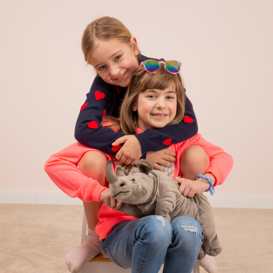 Teddy HERMANN® Nashorn liegend 45 cm