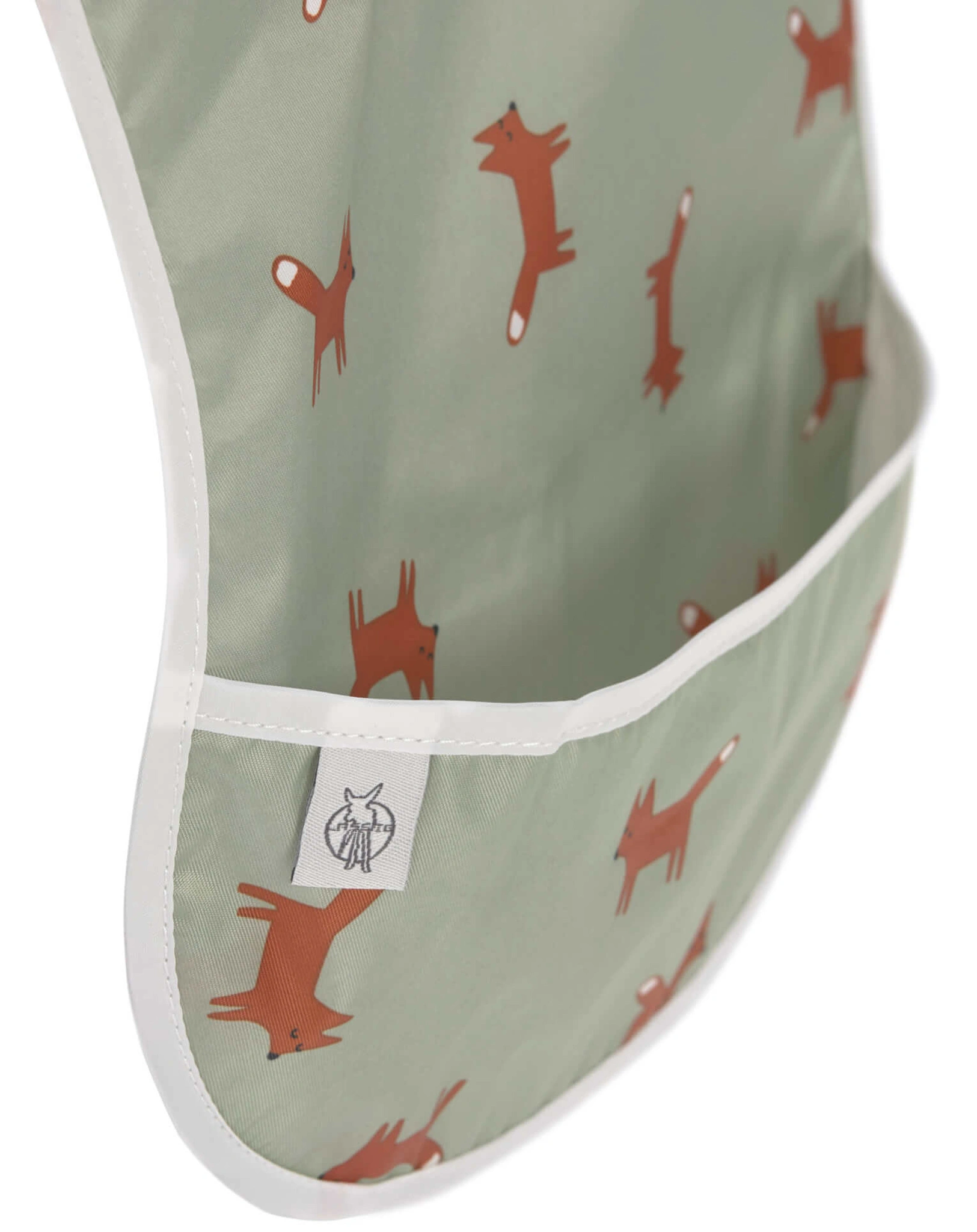 Lätzchen LITTLE FOREST FOX 2er-Set in grau