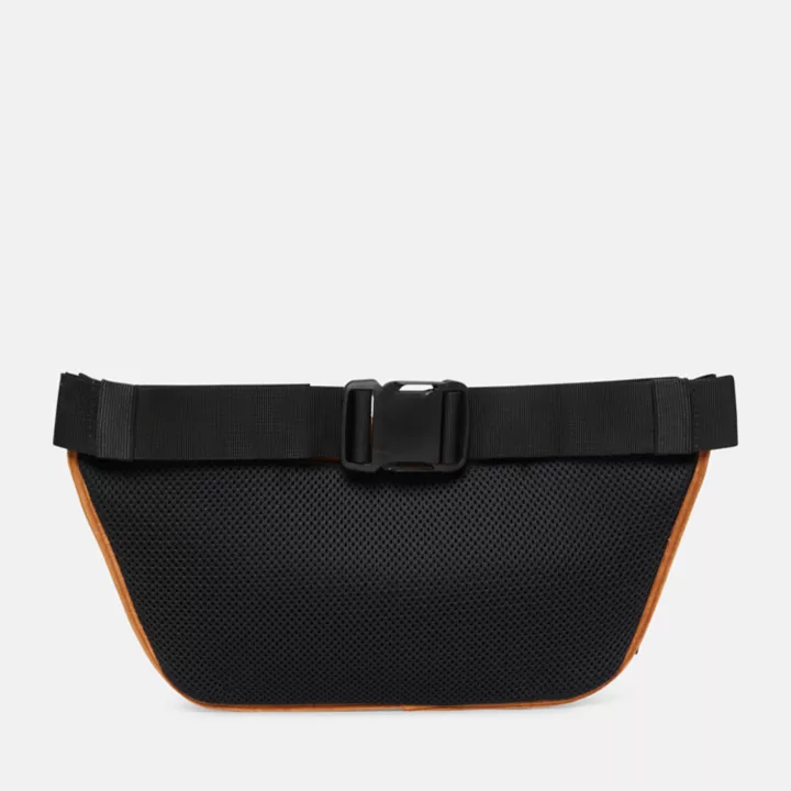 Bolsa transversal utilitária de corda na cor marrom