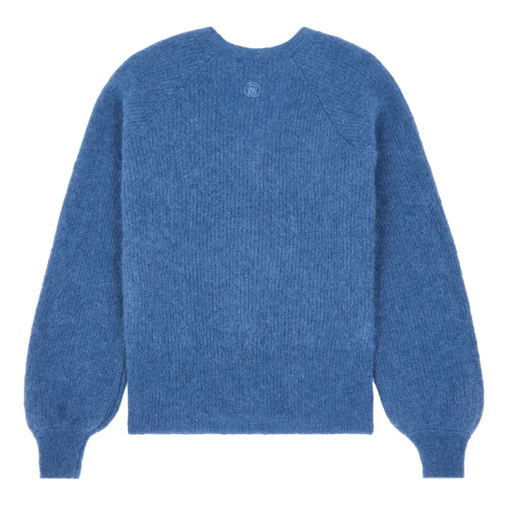 SMALLABLE BASICS Cardigan Femme Alpaga | Océan