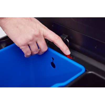 Collecteur à pédale Elite Dual Stream, 39 litres