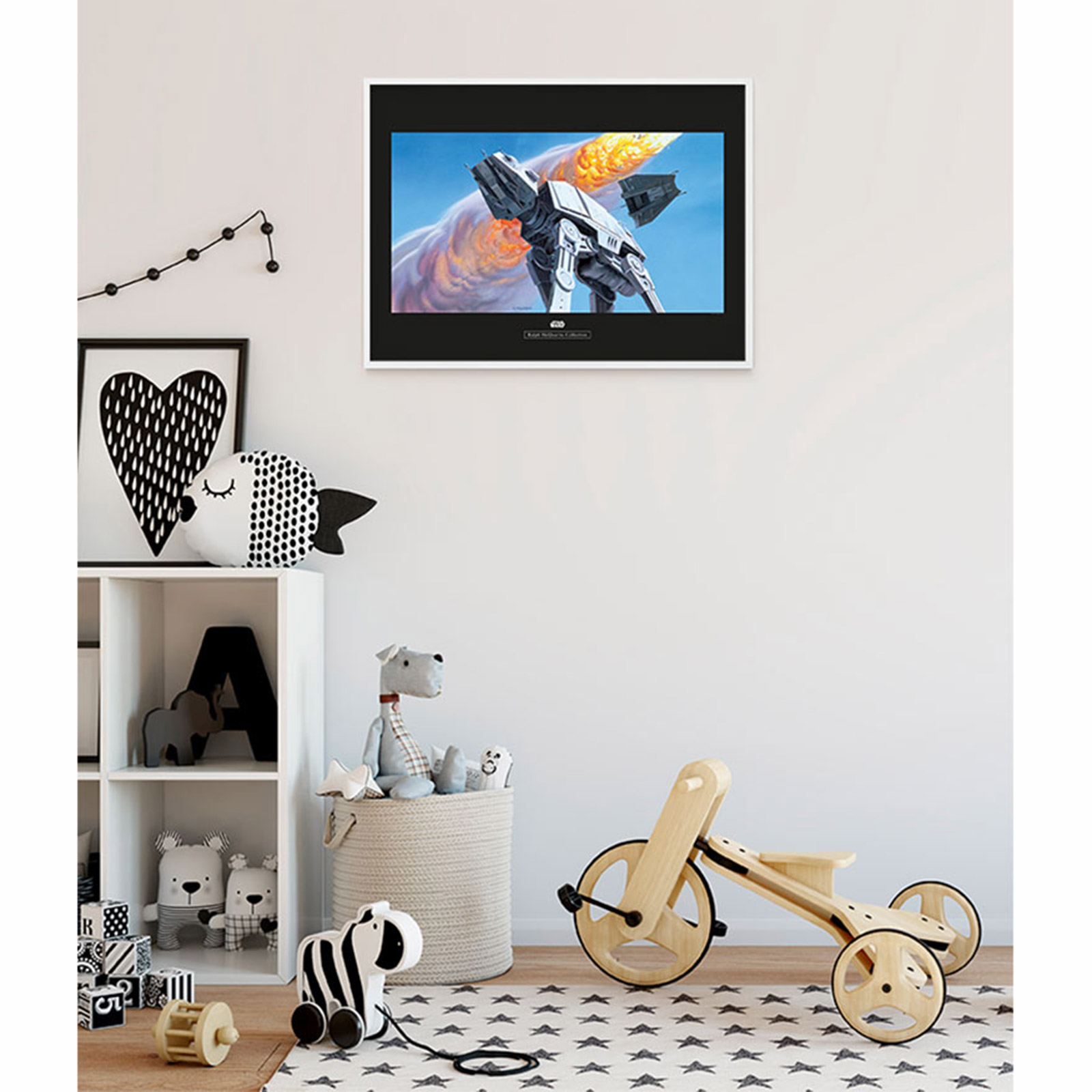Wandbild STAR WARS CLASSIC RMQ HOTH - bunt - 70x50 cm