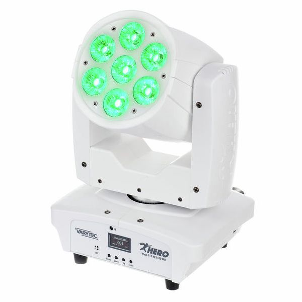 Varytec Hero Wash 715 HEX LED WH